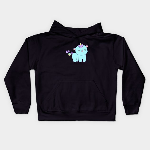 Derpicorn Kids Hoodie by checkman